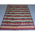 8 color cotton thread blanket